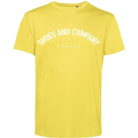 Tshirt Shoes and Company Jaune