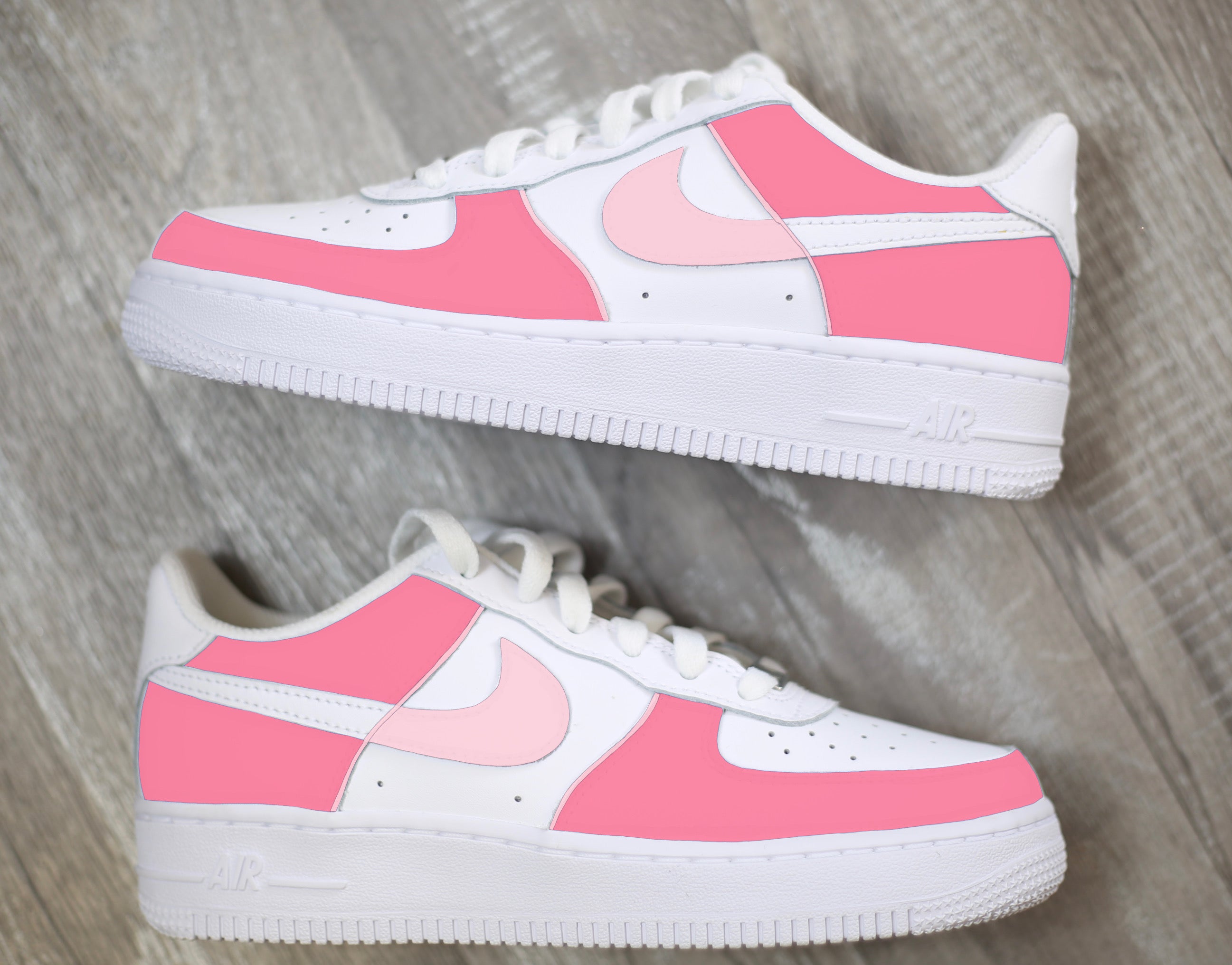 Dual Hot Pink - Air force 1