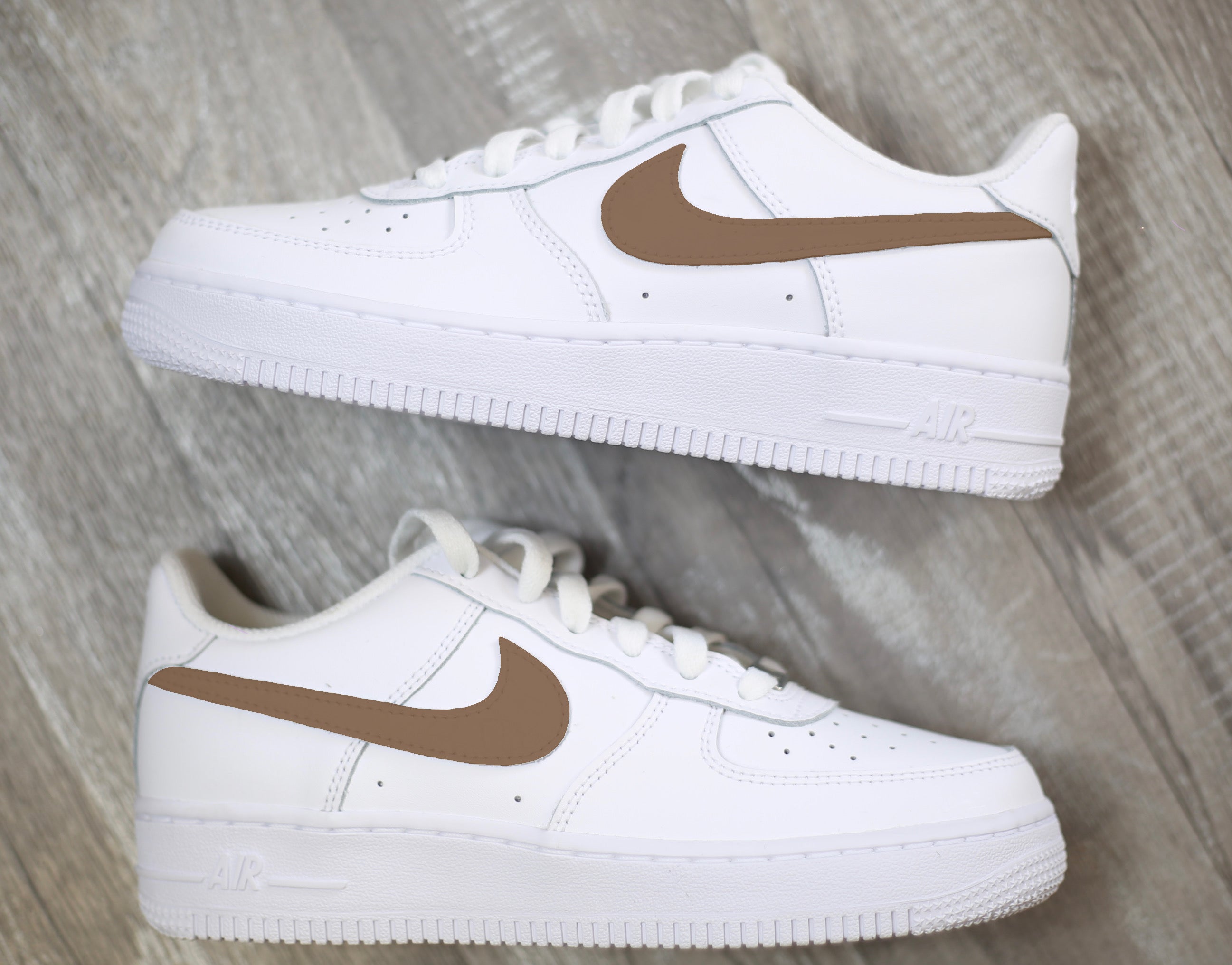 Chocolat Swoosh - Air force 1