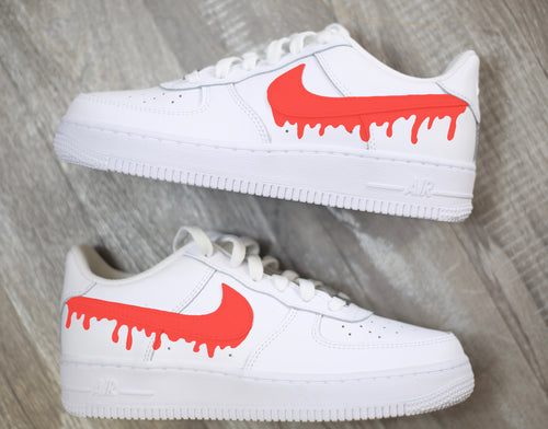 Drip Rouge - Air force 1