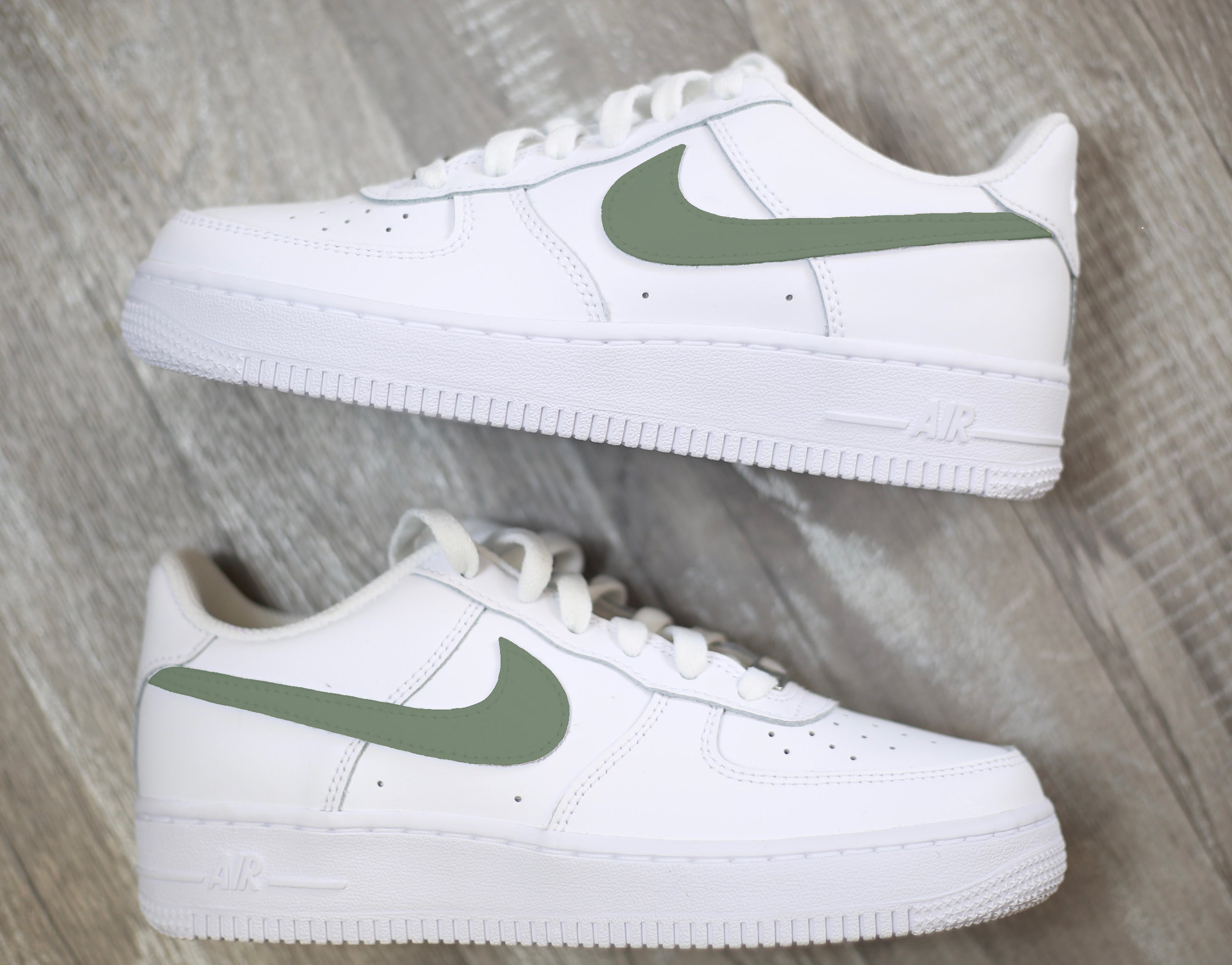 Olive Swoosh - Air force 1